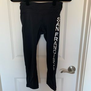 Lululemon x SoulCycle cropped leggings